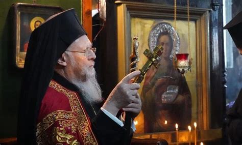 Ecumenical Patriarch Bartholomew Celebrated The Feast Of Christmas With