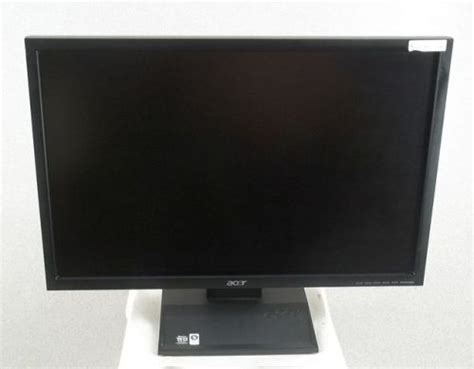 Acer V W Widescreen Lcd Computer Monitors Dvi Vga Acer