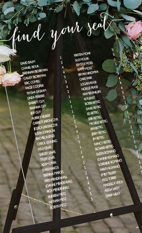 11 Unique Table Plan Ideas for Your Big Day - Wedinspire