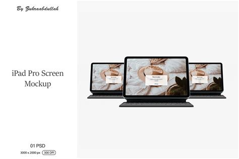 IPad Pro Screen Mockup Graphic By Zuhraabdullah Creative Fabrica