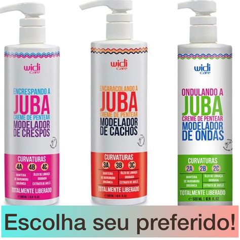 Encrespando Encaracolando E Ondulando A Juba Creme De Pentear Ml