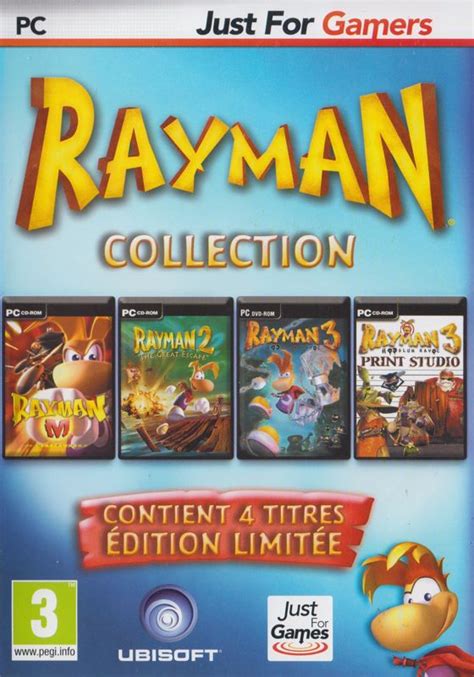 Rayman Collection 2011 Windows Box Cover Art Mobygames