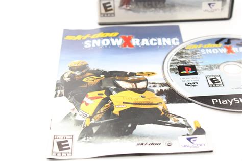 Playstation 2 Ps2 Ski Doo Snow X Racing Tested Resurfaced Complete Cib Clean Ebay