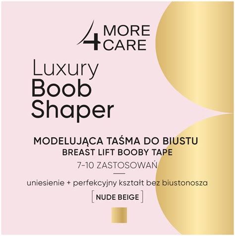 More Care Luxury Boob Shaper Modeluj Ca Ta Ma Do Biustu Szt
