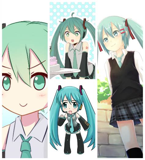 Collage Hatsune Miku By Collage Maker On Deviantart
