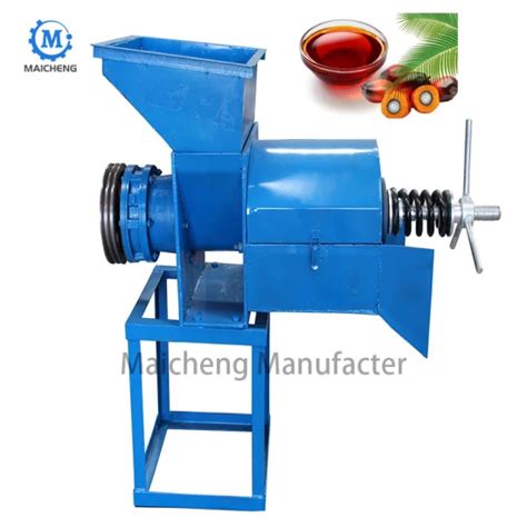 Small Palm Oil Mill Screw Press Palm Oil Expeller Machine Palm Fruit