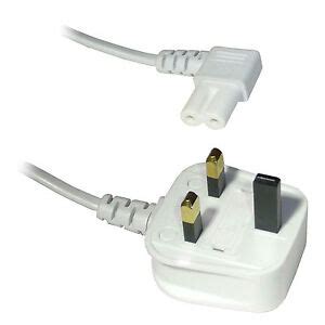 M Figure Fig Of Iec C Mains Power Lead Cable Right Angled Angle