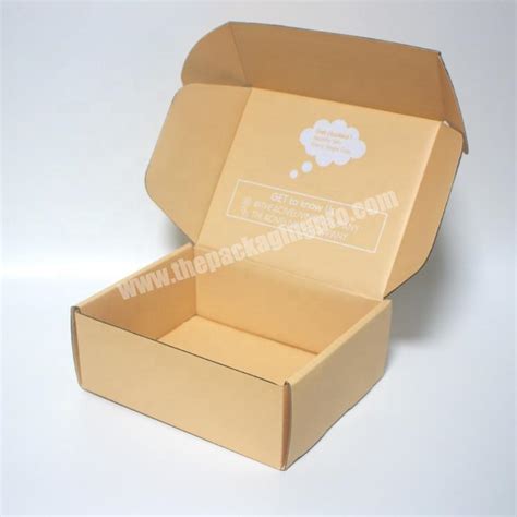 Amazon Durable E Commerce E Flute Corrugated Cardboard Box Custom