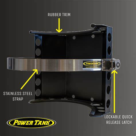 Gannett Marine Bracket For 10 Lb Aluminum Propane Tank