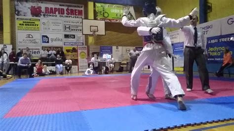 Fina Ligi Taekwondo Weso Ek Rem Walka Eliminacyjna Runda