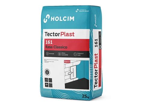 Rasante Bianco Universale Cementizio TECTORPLAST 161 Holcim Italia