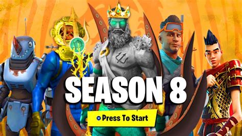 Fortnite Season 8 Battle Pass All Details Rewards And Unlocks New