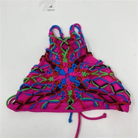 Beach Riot Swim Beach Riot Crochet Bikini Top Small Poshmark