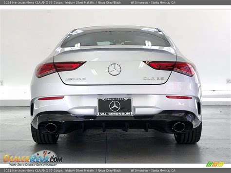 2021 Mercedes Benz Cla Amg 35 Coupe Iridium Silver Metallic Neva Grayblack Photo 3