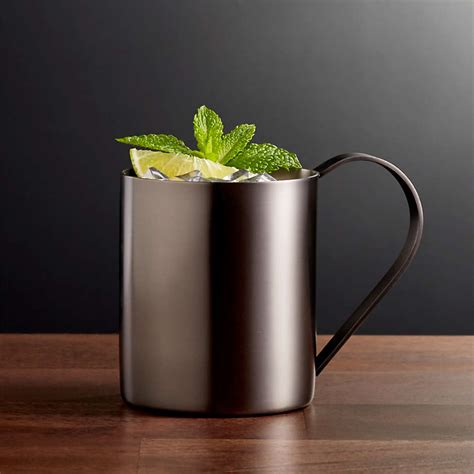 Moscow Mule Mug Graphite Reviews Crate Barrel Canada