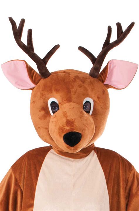 Promotional Reindeer Mascot Adult Costume Pure Costumes