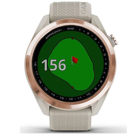 Garmin Approach S42 Golf Watch Sports Gps Light Sand Rose Gold Newly O