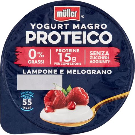 Yogurt Magro Proteico Lampone E Melograno Muller G Coop Shop