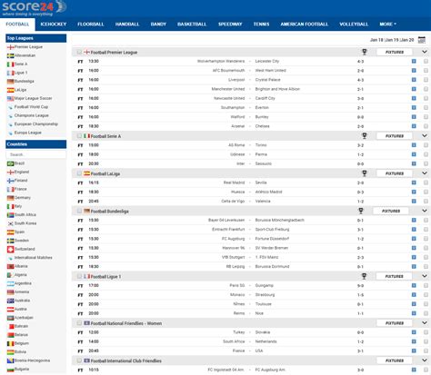 Launched Livescore V2 With Enhanced Features And Improvements Score24