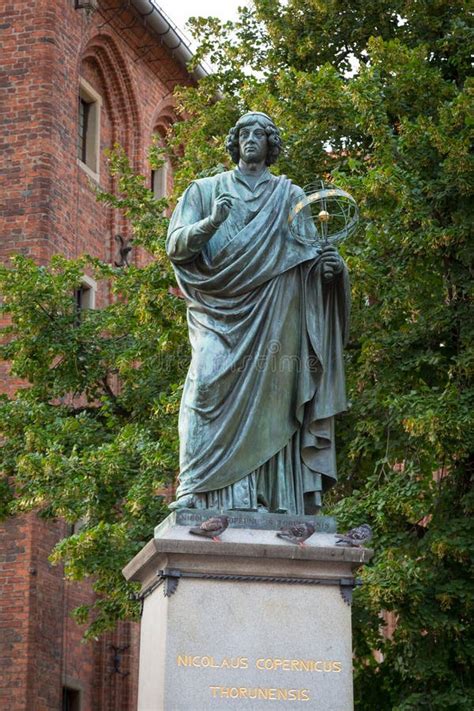 Monument of Nicolaus Copernicus in Torun Stock Photo - Image of ...