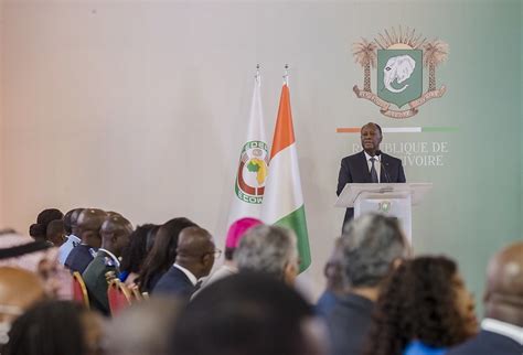 Allocution De Sem Alassane Ouattara A Ledition De La Journee