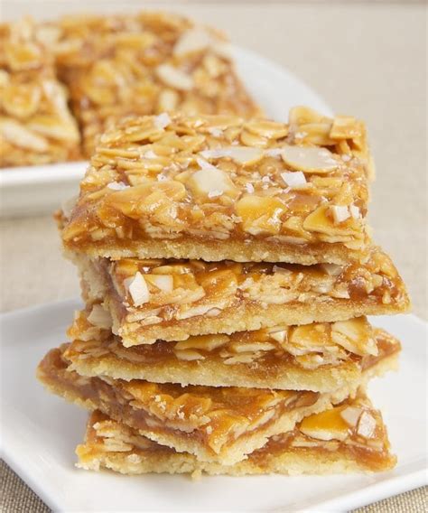 Salted Caramel Almond Bars Bake Or Break