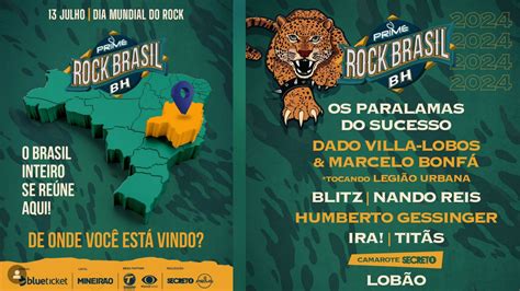 Prime Rock Brasil BH traz grandes nomes do gênero para celebrar o Dia