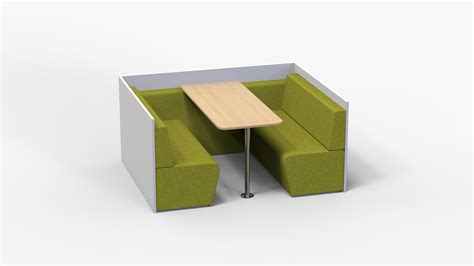 3d Model Modular Restaurant Booth Seating Turbosquid 2332530