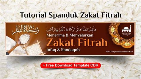 Detail Spanduk Zakat Cdr Koleksi Nomer 3