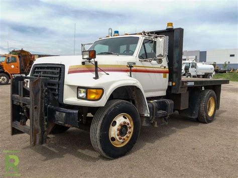 1996 Ford F800 Sa Flatbed Truck Roller Auctions