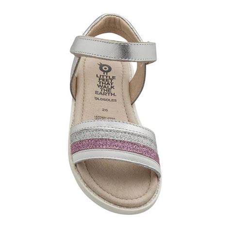 Kids Old Soles Baby And Child Colour Pot Sandals Silver Garmentory