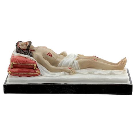 Cristo Morto Letto Statua Resina 5x15x5 Cm Vendita Online Su HOLYART