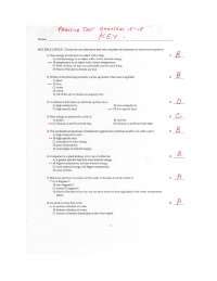 Practice Test With Answer Key Physical Science PSC 1121C Docsity