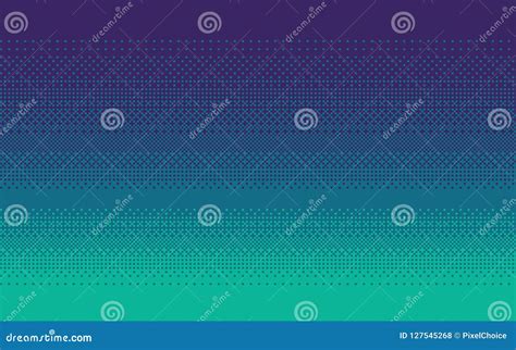 Pixel Art Gradient Color. Dithering Vector Background. Stock Vector - Illustration of ocean ...