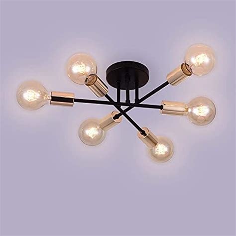 Home Neat Lustre Pendente Sputnik Moderno L Mpadas E Lumin Ria De