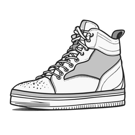 Premium Vector Sneaker Vector Illustration Shoe Vector Illustrator