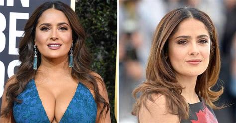 Ans Salma Hayek Montre Sa Silhouette Galb E Dans Un Petit Bikini Pour Marquer Une Journ E