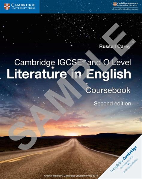 Cambridge Igcse And O Level Literature In English Coursebook Teachifyme