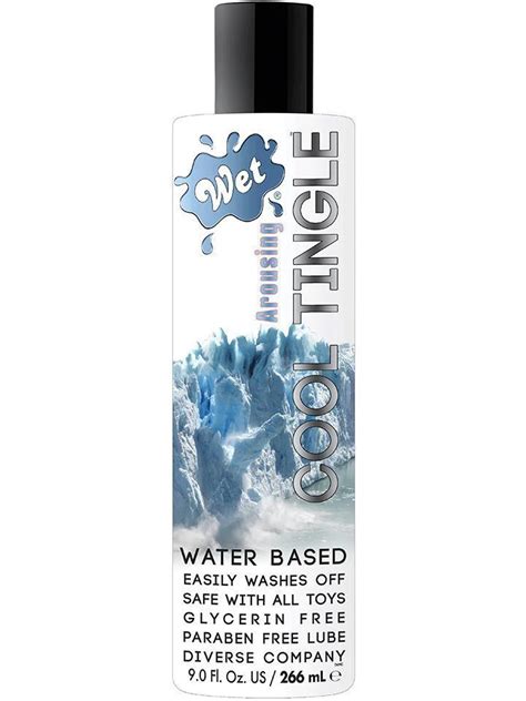 Water Based Sex Lubricant Cool Tingle Sensation Fl Oz