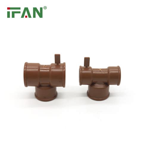 Ifan Factory Water System Free Sample Equal Tee Pph Fitting China Pph