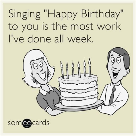 Free Printable Funny Birthday Cards For Coworkers Singing Quot Happy