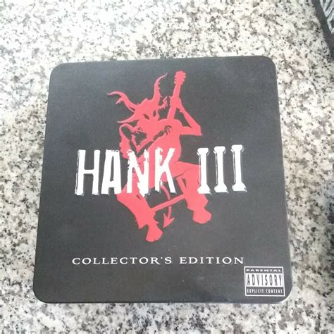 Hank Williams Iii Hank Iii Collector S Edition Cd Metal Box Set 4 Discs Used Ln 715187905023 Ebay