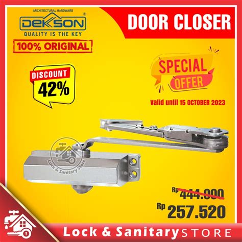 Jual Door Closer Dekson Dekkson Dcl 300 Ho Na Penutup Pintu Otomatis