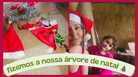 Como fizemos nossa árvore de natal Papelão YouTube