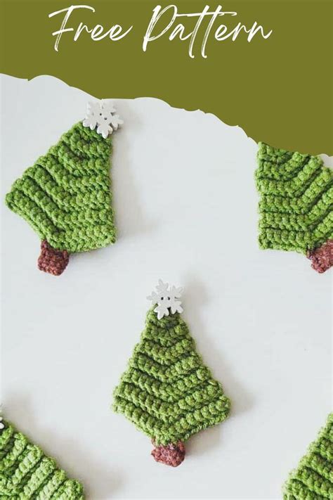 FREE PATTERN OF CHRISTMAS TREE Christmas Crochet Crochet Tree