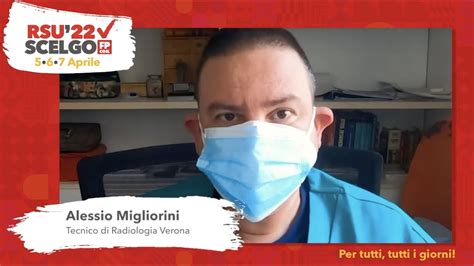 Rsu22 Le Parole Di Alessio Candidato Della Fp Cgil YouTube