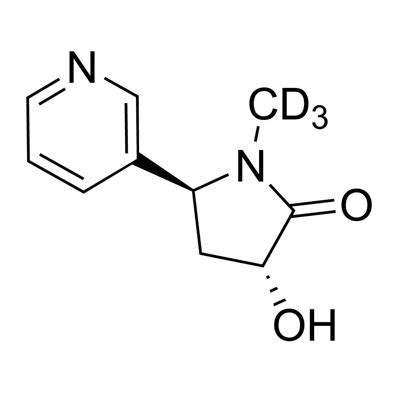 𝑡𝑟𝑎𝑛𝑠 3 Hydroxycotinine D₃ 98 100 µg mL in methanol Cambridge