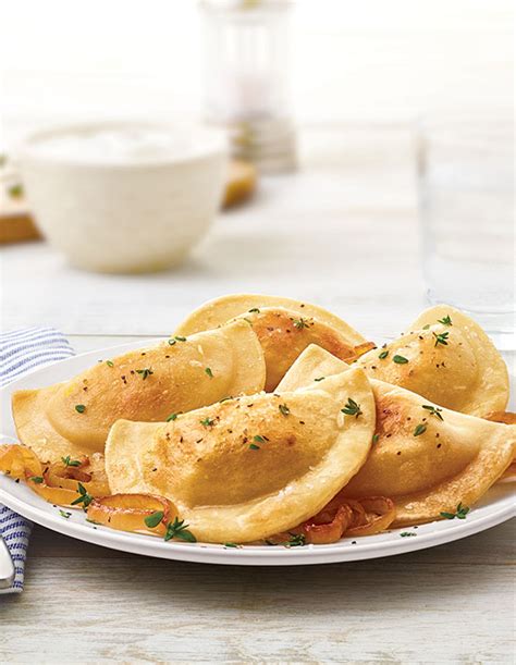 Classic Pierogies with Butter & Onions Pierogies | Mrs. T's Pierogies