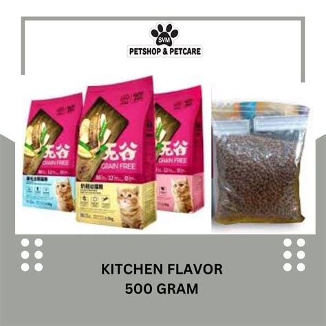 Jual Kitchen Flavor Adult Beauty Baby Kitten Gram Makanan Kucing