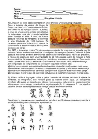 Atividades Chineses PDF